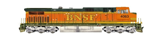 BNSF 9-44CW #4063