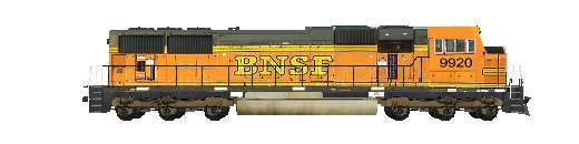 BNSF SD70MAC #9920